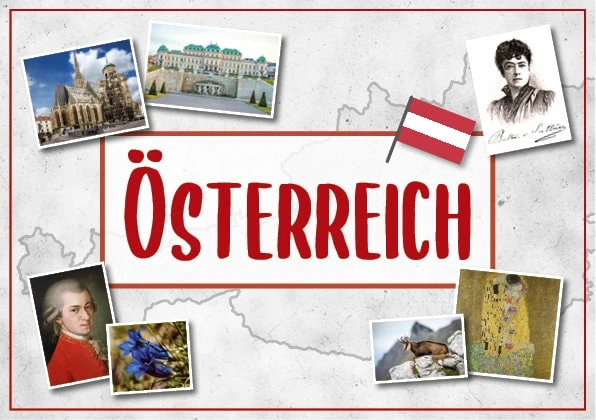 Österreich-Kartei (laminiert)